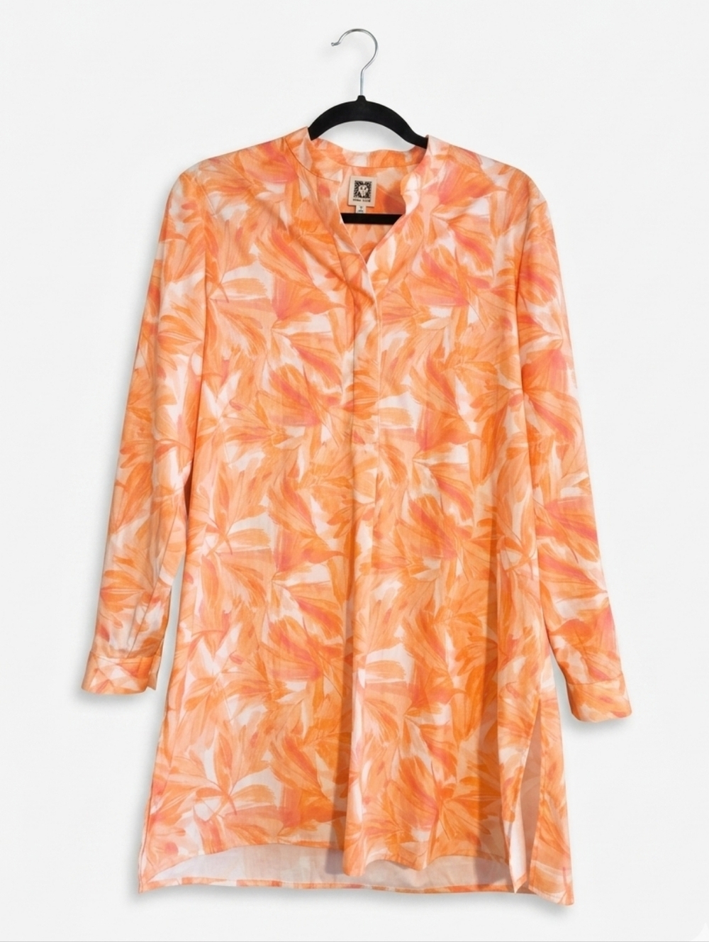 Anne Klein Orange Floral Dress - Picture 4 of 5
